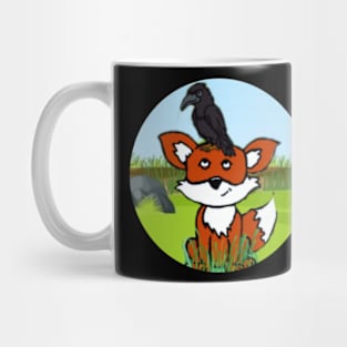 Fox and the Raven Mug